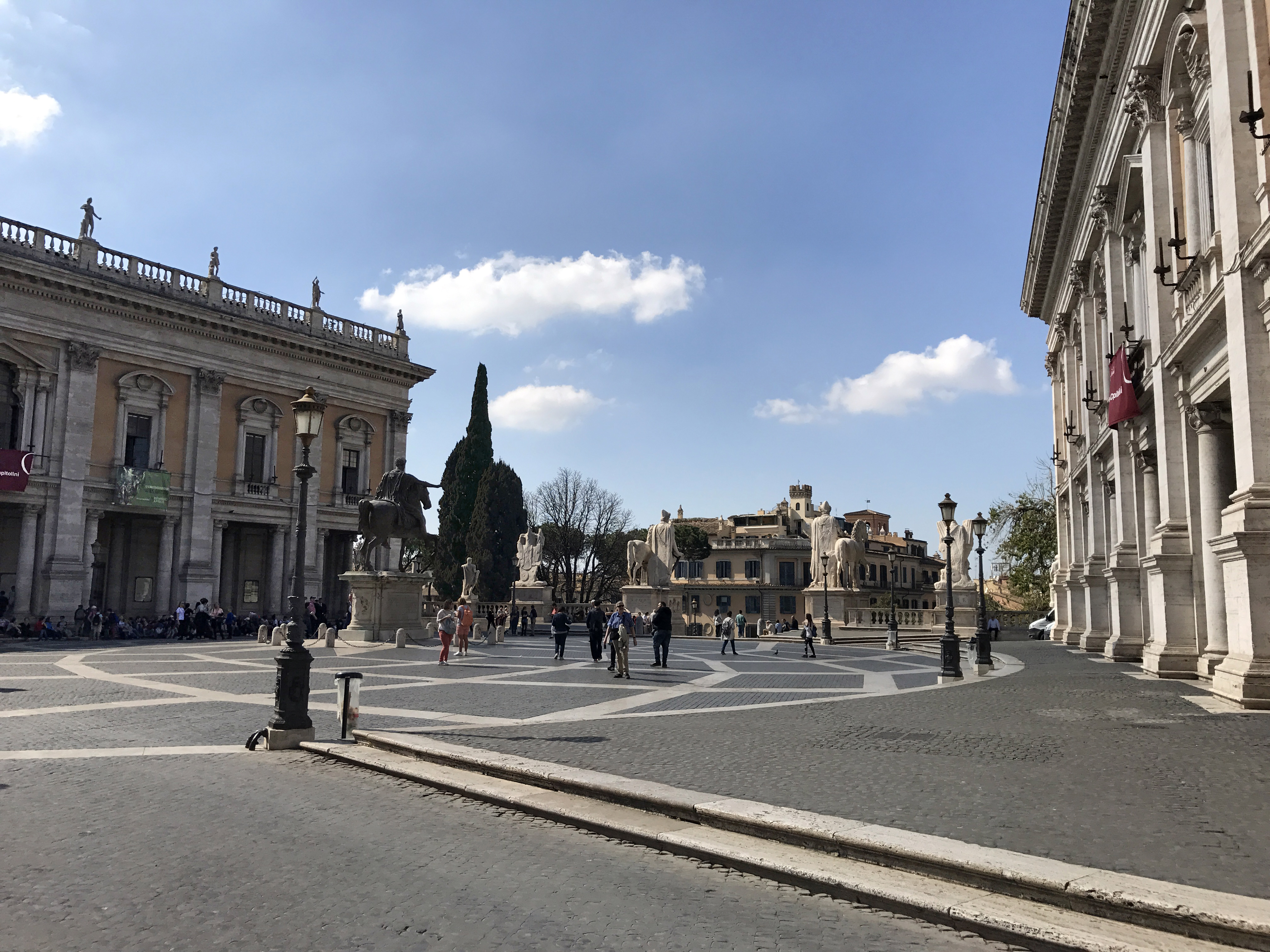 Вид на площадь Кампидольо и Палаццо деи Консерватори IMG 0906 0